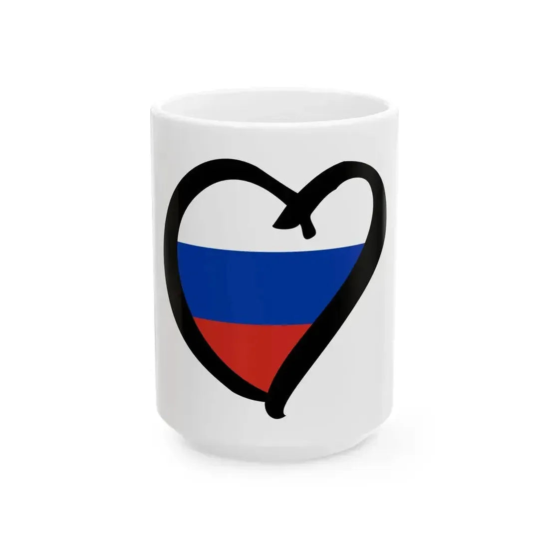 EuroRusiaAnterior (Russia) White Coffee Mug 15oz - Go Mug Yourself