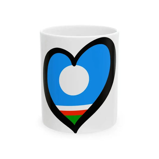 EuroSaja (Russia) White Coffee Mug 11oz - Go Mug Yourself