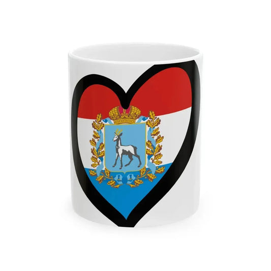 EuroSamara (Russia) White Coffee Mug 11oz - Go Mug Yourself