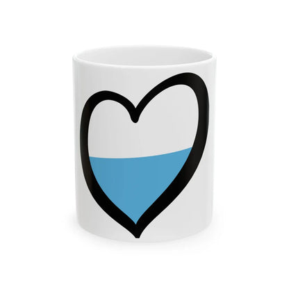 EuroSan MarinoCivil (San Marino) White Coffee Mug 11oz - Go Mug Yourself