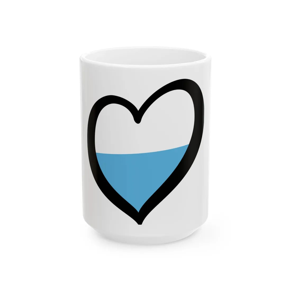 EuroSan MarinoCivil (San Marino) White Coffee Mug 15oz - Go Mug Yourself