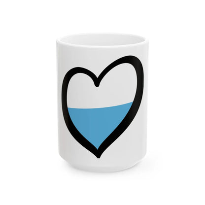 EuroSan MarinoCivil (San Marino) White Coffee Mug 15oz - Go Mug Yourself
