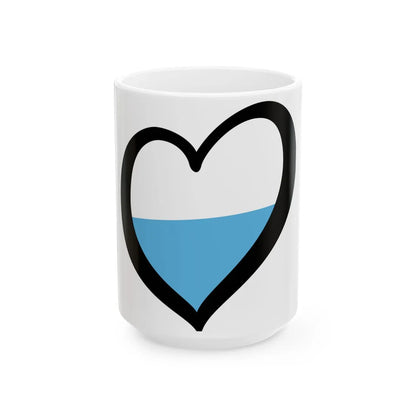 EuroSan MarinoCivil (San Marino) White Coffee Mug 15oz - Go Mug Yourself