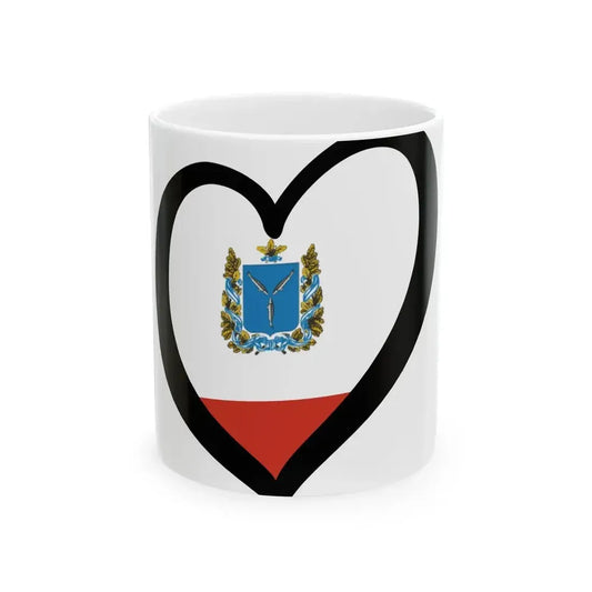 EuroSaratov 1996-2001 (Russia) White Coffee Mug 11oz - Go Mug Yourself