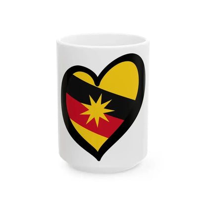 EuroSarawak (Malaysia) White Coffee Mug 15oz - Go Mug Yourself