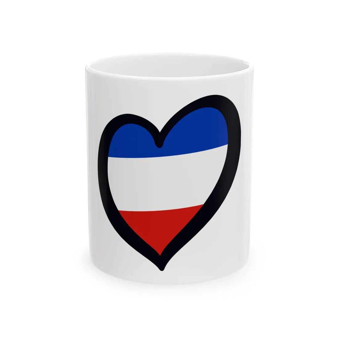 EuroSchleswig-Holstein (Germany) White Coffee Mug 11oz - Go Mug Yourself