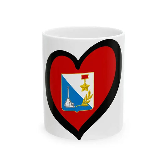 EuroSebastopol (Russia) White Coffee Mug 11oz - Go Mug Yourself