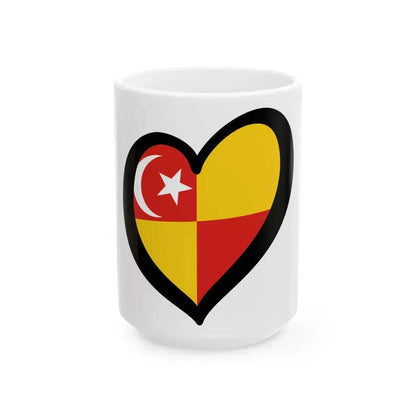 EuroSelangor (Malaysia) White Coffee Mug 15oz - Go Mug Yourself