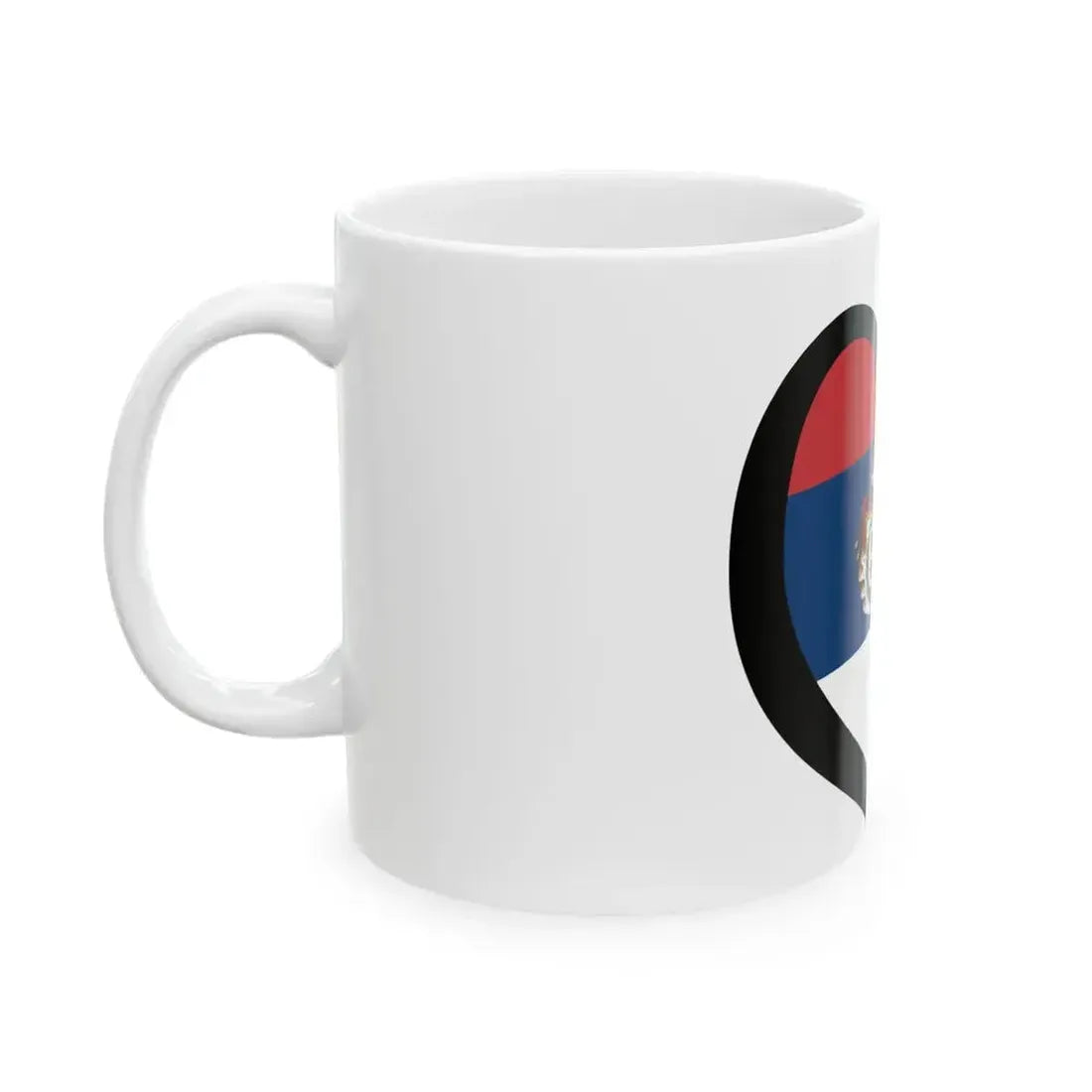 EuroSerbia 1835-1882 (Serbia) White Coffee Mug - Go Mug Yourself