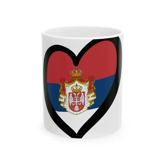 EuroSerbia 1882-1918 (Serbia) White Coffee Mug 11oz - Go Mug Yourself