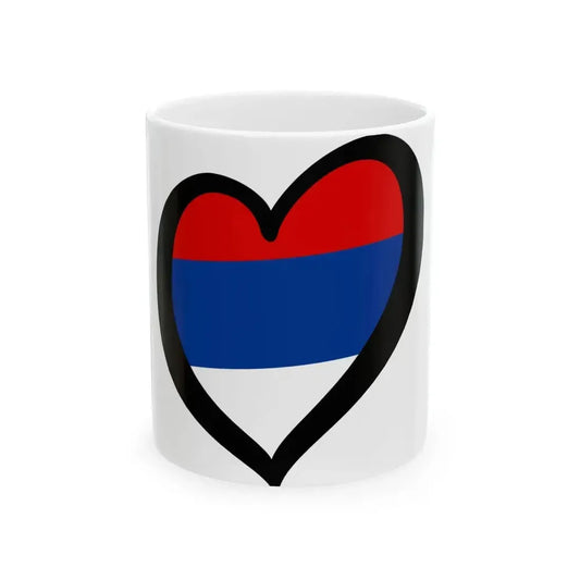 EuroSerbia 1992-2004 (Serbia) White Coffee Mug 11oz - Go Mug Yourself
