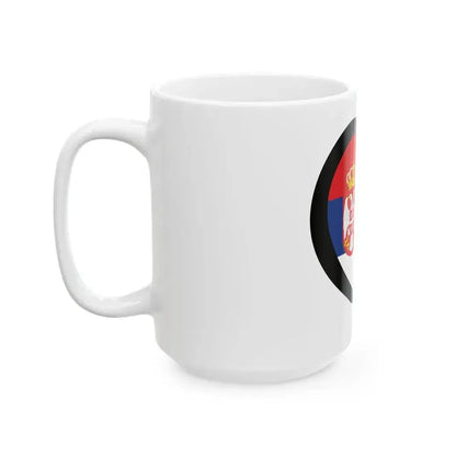 EuroSerbiaAnterior 2004-2010 (Serbia) White Coffee Mug - Go Mug Yourself