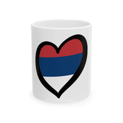 EuroSerbiaCivil (Serbia) White Coffee Mug 11oz - Go Mug Yourself