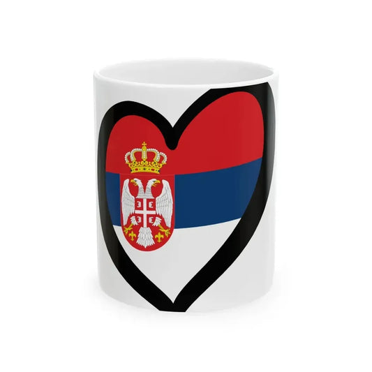 EuroServia 2004-2010 (Serbia) White Coffee Mug 11oz - Go Mug Yourself