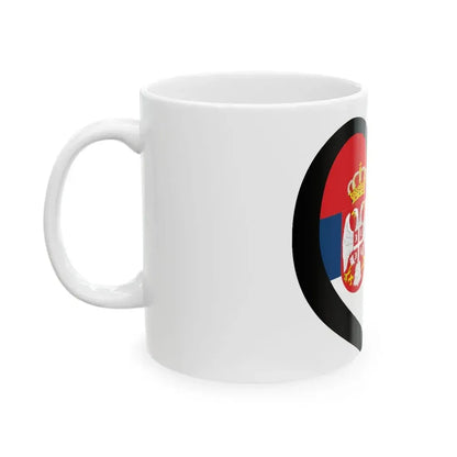 EuroServia 2004-2010 (Serbia) White Coffee Mug - Go Mug Yourself