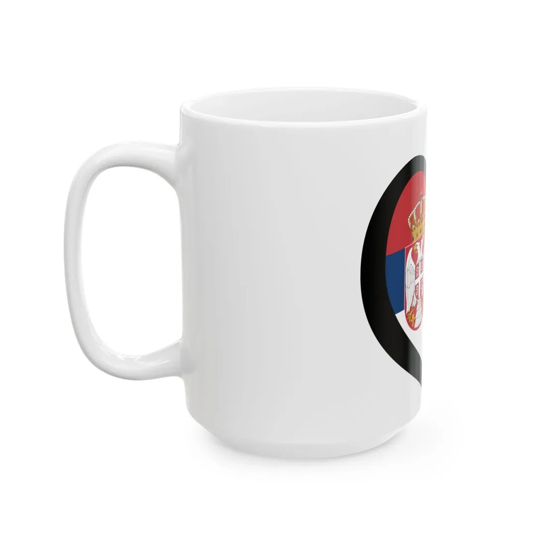 EuroServia (Serbia) White Coffee Mug - Go Mug Yourself