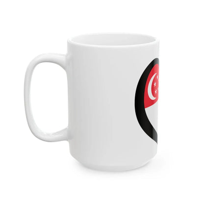 EuroSingapur (Singapore) White Coffee Mug - Go Mug Yourself
