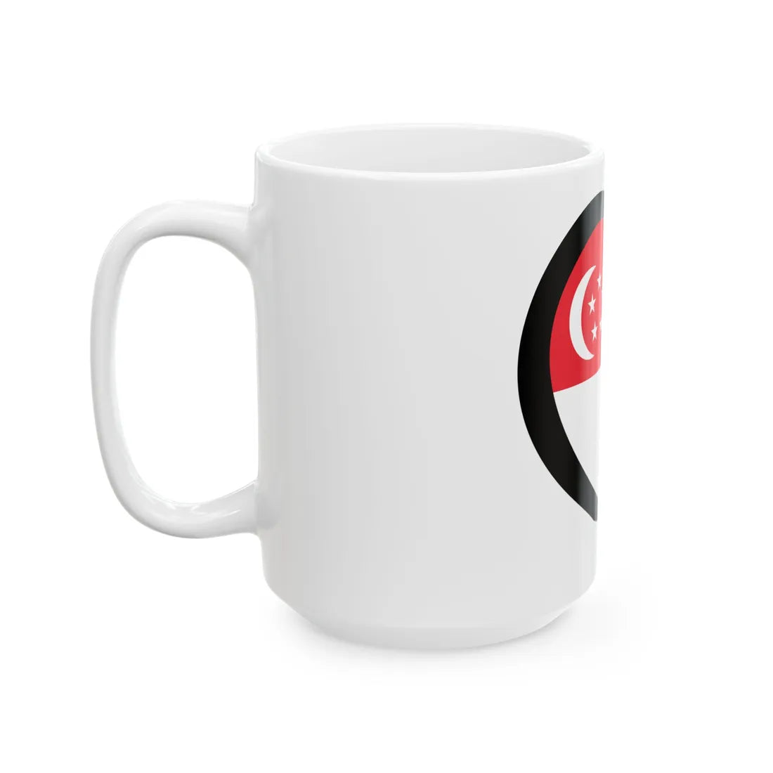 EuroSingapurAnterior (Singapore) White Coffee Mug - Go Mug Yourself