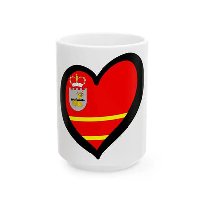 EuroSmolensk (Russia) White Coffee Mug 15oz - Go Mug Yourself