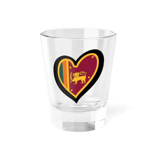 EuroSri Lanka (Sri Lanka) Shot Glass 1.5oz 1.5oz - Go Mug Yourself