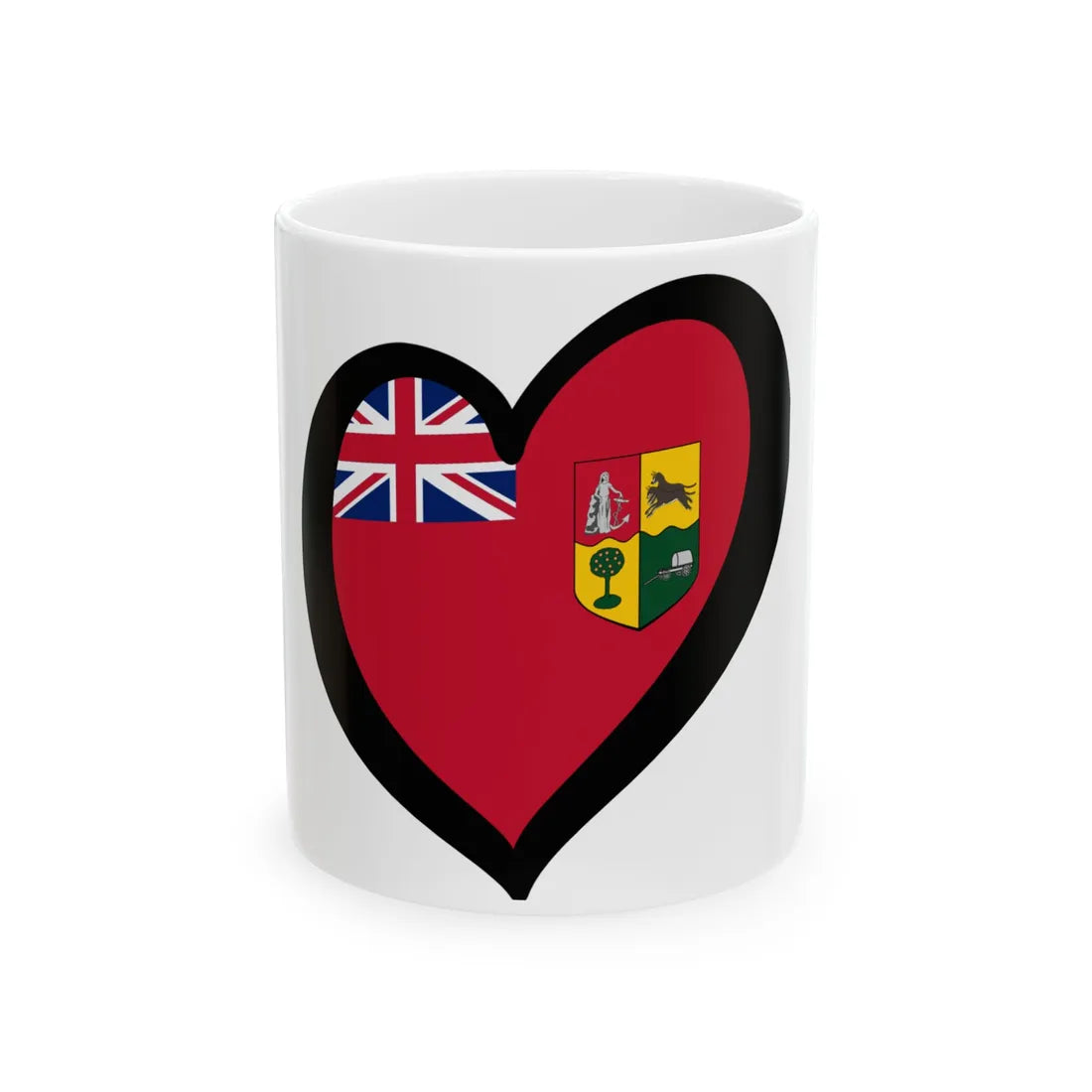 EuroSudafrica 1910-1912 (South Africa) White Coffee Mug 11oz - Go Mug Yourself