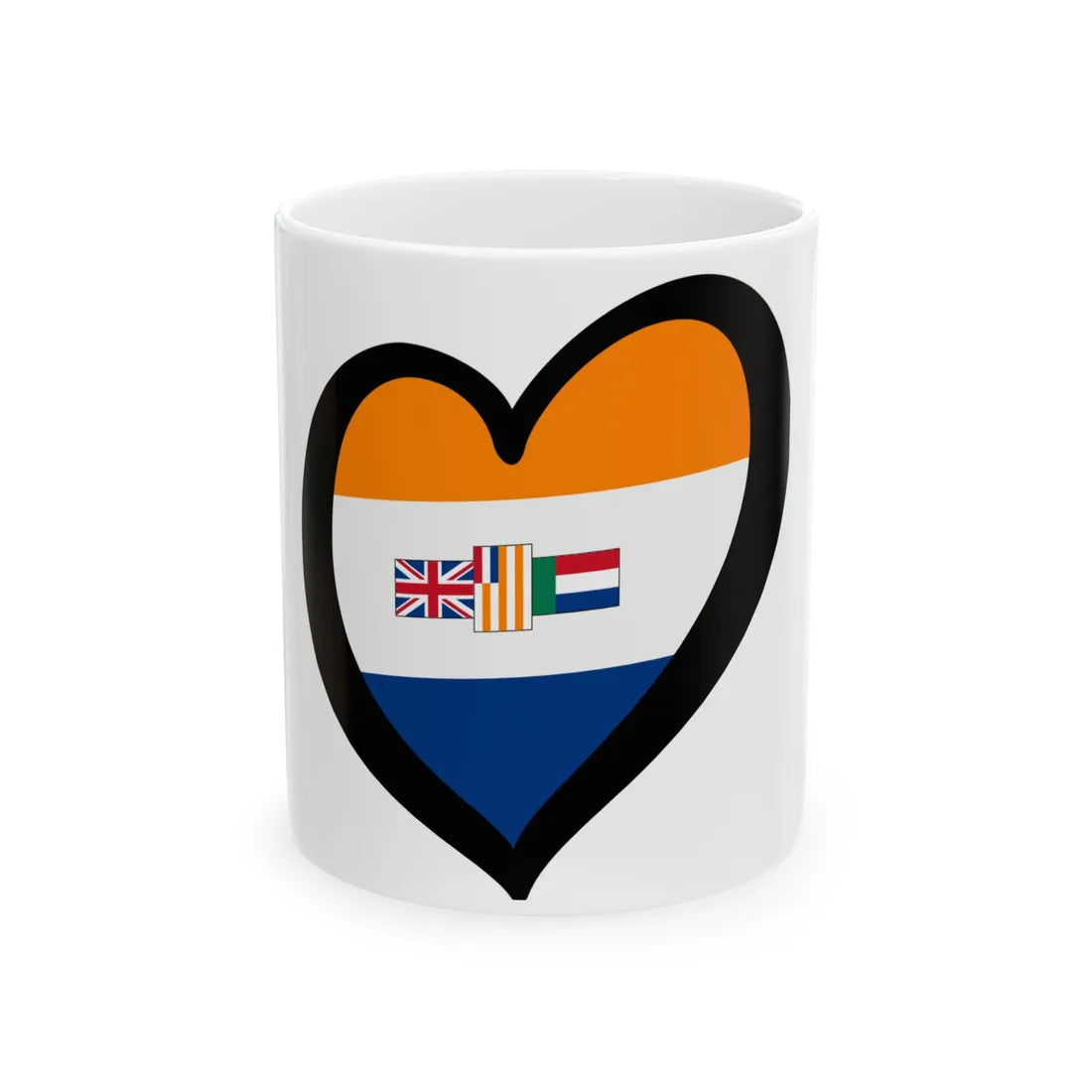 EuroSudafrica 1928-1982 (South Africa) White Coffee Mug 11oz - Go Mug Yourself