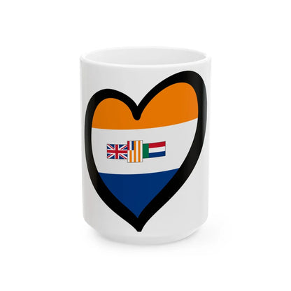 EuroSudafrica 1928-1982 (South Africa) White Coffee Mug 15oz - Go Mug Yourself