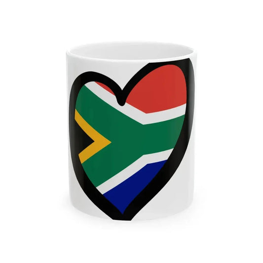 EuroSudafrica (South Africa) White Coffee Mug 11oz - Go Mug Yourself