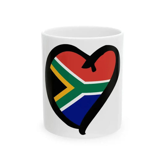 EuroSudafricaAnterior (South Africa) White Coffee Mug 11oz - Go Mug Yourself