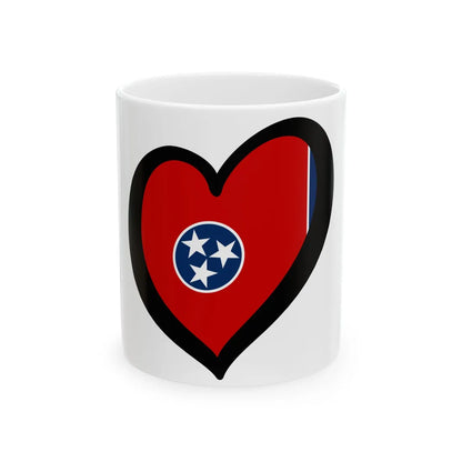 EuroTennessee (United States) White Coffee Mug 11oz - Go Mug Yourself