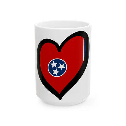 EuroTennessee (United States) White Coffee Mug 15oz - Go Mug Yourself