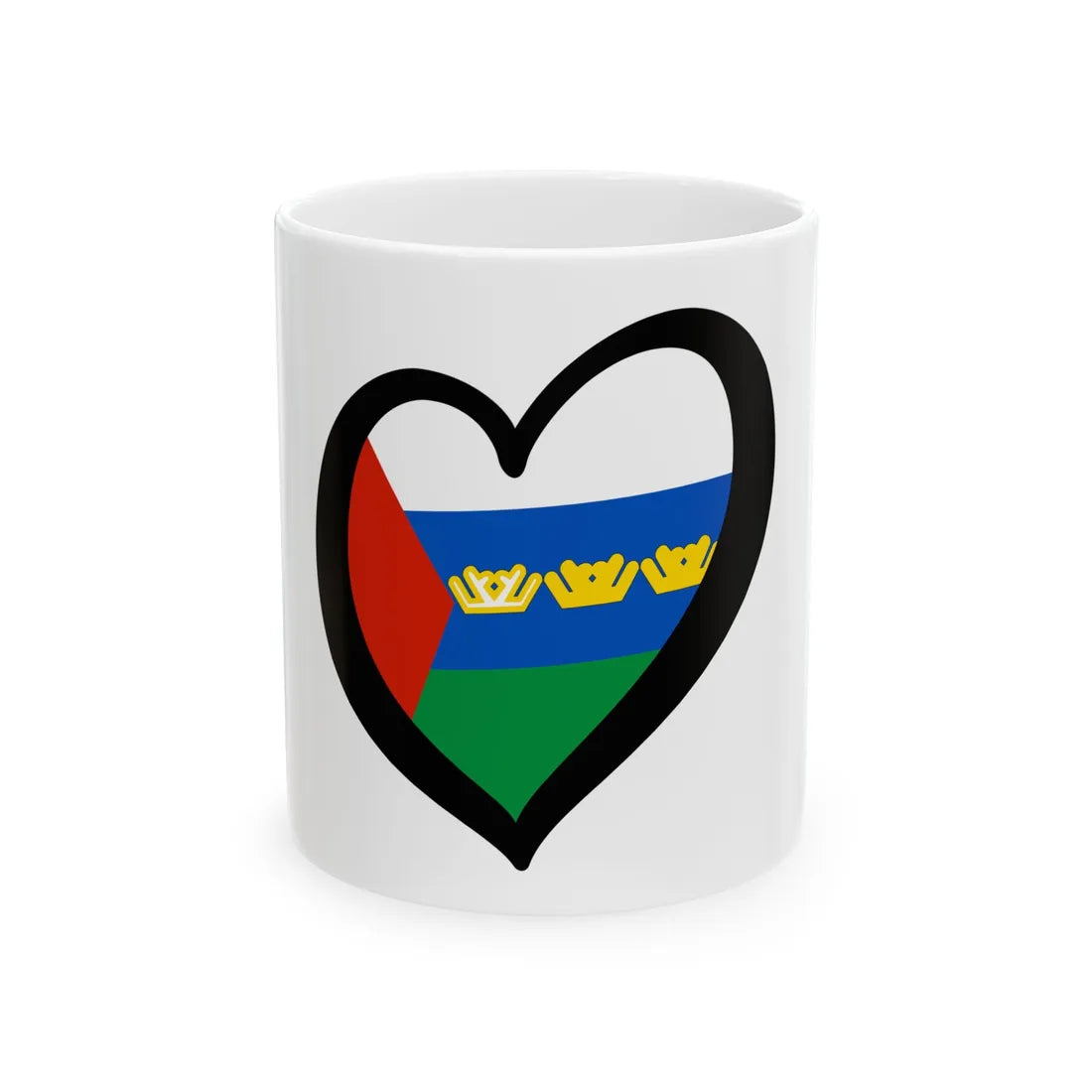 EuroTiumen 1995-2008 (Russia) White Coffee Mug 11oz - Go Mug Yourself