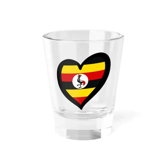 EuroUganda (Uganda) Shot Glass 1.5oz 1.5oz - Go Mug Yourself
