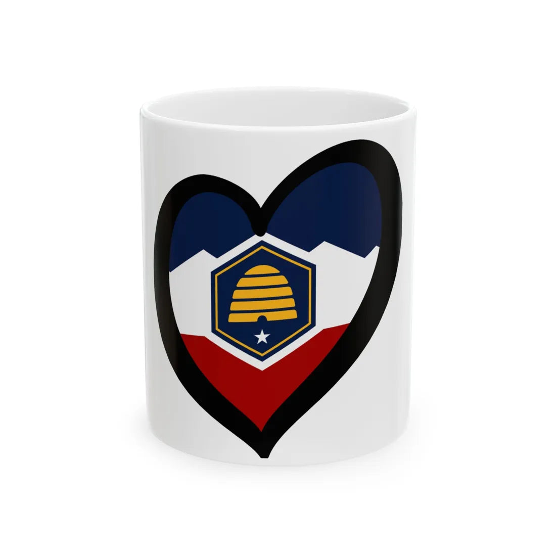 EuroUtah (United States) White Coffee Mug 11oz - Go Mug Yourself