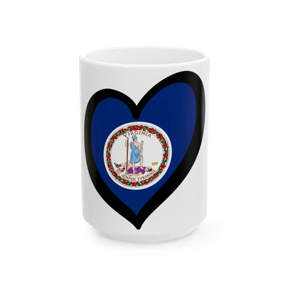 EuroVirginia (United States) White Coffee Mug 15oz - Go Mug Yourself