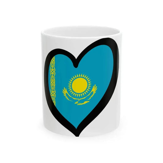 Eurovision Kazakhstan (Kazakhstan) White Coffee Mug 11oz - Go Mug Yourself