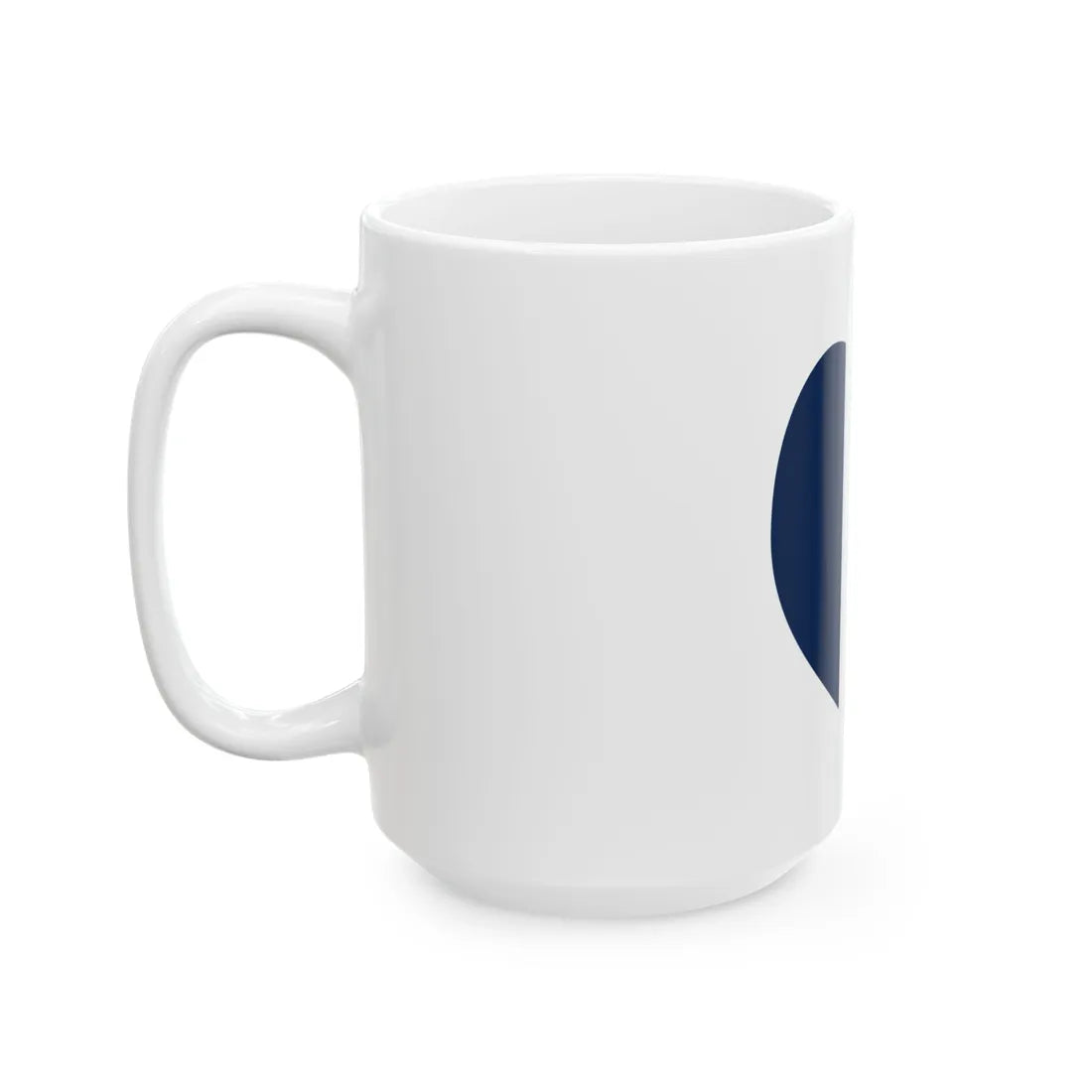 Eurovision Song Contest heart France white 1794-1815 1830-1974 (Belgium) White Coffee Mug - Go Mug Yourself
