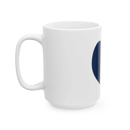 Eurovision Song Contest heart France white 1794-1815 1830-1974 (Belgium) White Coffee Mug - Go Mug Yourself