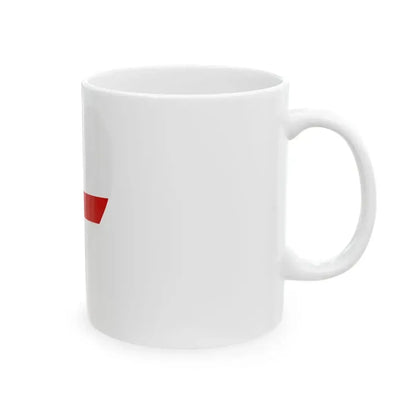 Eurovision Song Contest heart Northern Ireland white (Ireland) White Coffee Mug - Go Mug Yourself