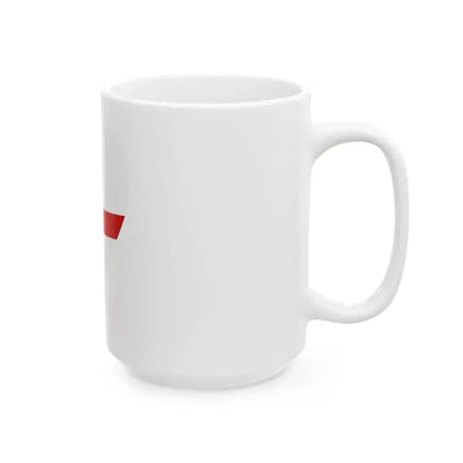 Eurovision Song Contest heart Northern Ireland white (Ireland) White Coffee Mug - Go Mug Yourself