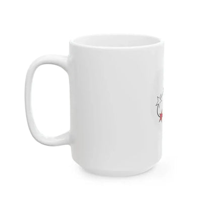 Eurovision Song Contest heart Suriname white 1959-1975 (Netherlands) White Coffee Mug - Go Mug Yourself