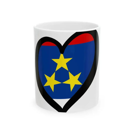 EuroVoivodina (Serbia) White Coffee Mug 11oz - Go Mug Yourself