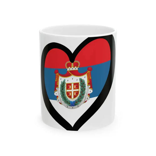 EuroVojvodina (Serbia) White Coffee Mug 11oz - Go Mug Yourself