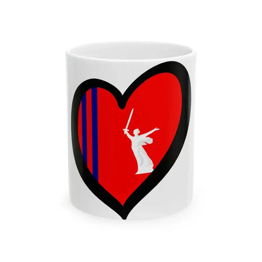EuroVolgogrado (Russia) White Coffee Mug 11oz - Go Mug Yourself