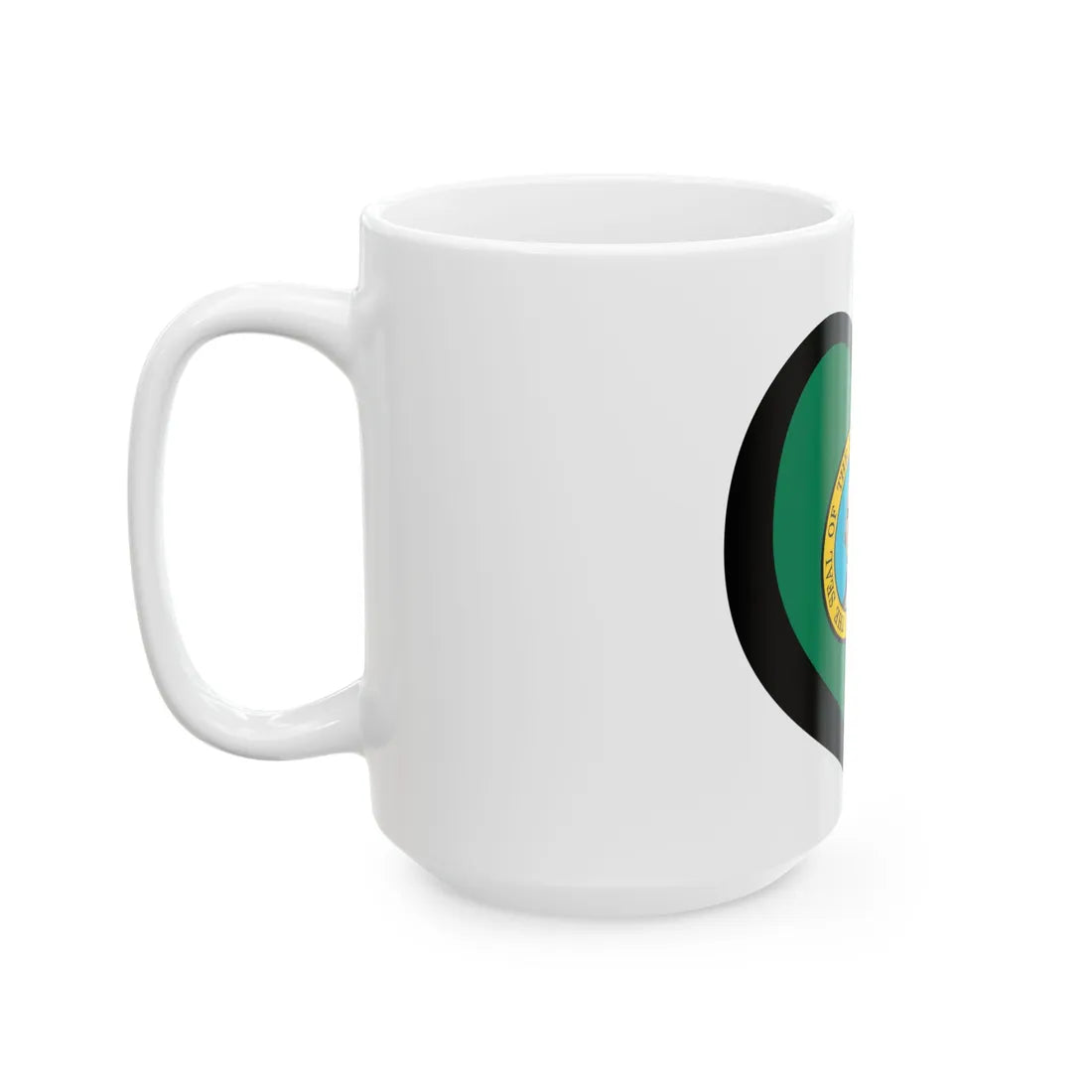 EuroWashington (United States) White Coffee Mug - Go Mug Yourself