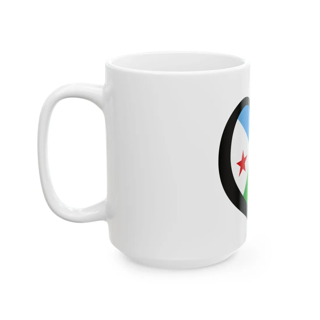 EuroYibuti (Djibouti) White Coffee Mug - Go Mug Yourself