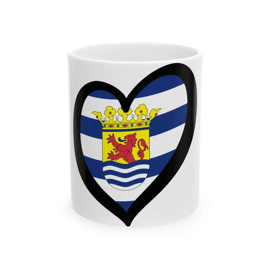 EuroZelanda (Netherlands) White Coffee Mug 11oz - Go Mug Yourself