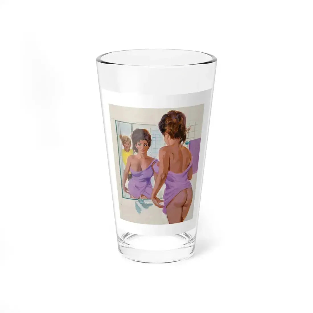 Eva's Childish Delight, Greenleaf paperback cover, 1971 - Pint Glass 16oz 16oz - Go Mug Yourself