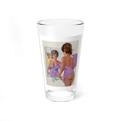 Eva's Childish Delight, Greenleaf paperback cover, 1971 - Pint Glass 16oz 16oz - Go Mug Yourself