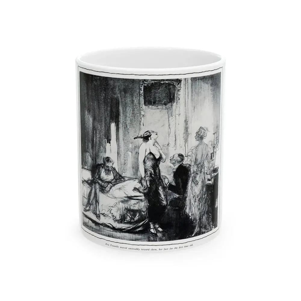 Eva Tonnelle, Harper's Bazar, July 1922 - White Coffee Mug 11oz - Go Mug Yourself